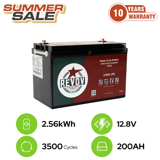 Revov 12.8v - 2.56 kWh Battery