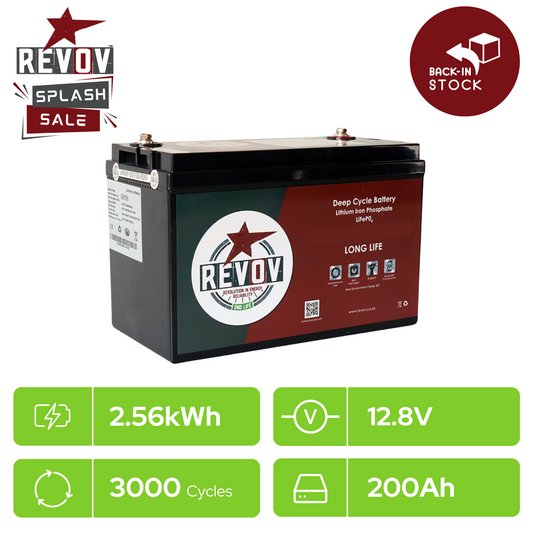 Revov 12.8v - 2.56 kWh Battery