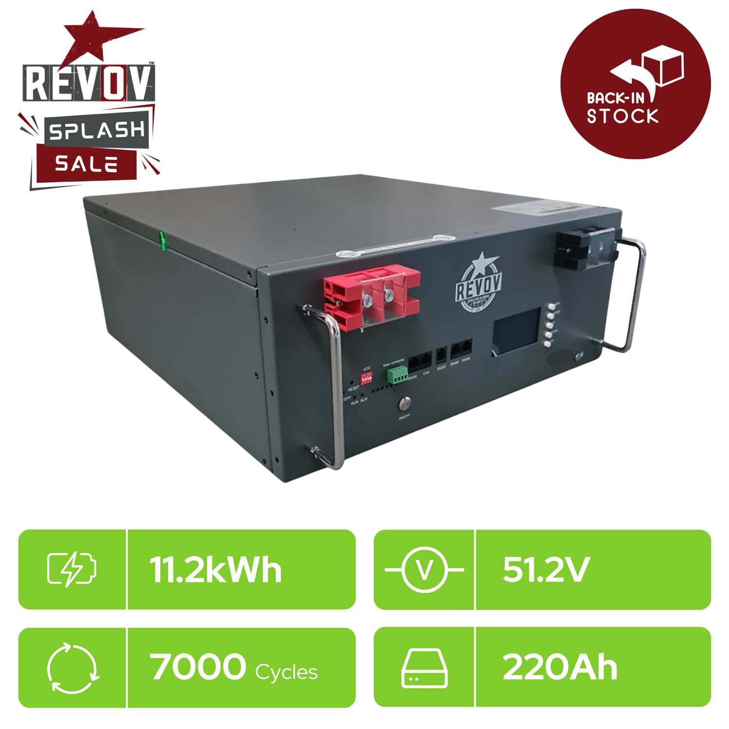 Revov B220 11.2kWh Battery