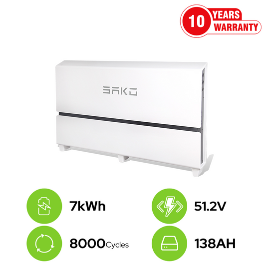 SAKO Li Power Wall 51.2V 138Ah 7KWh