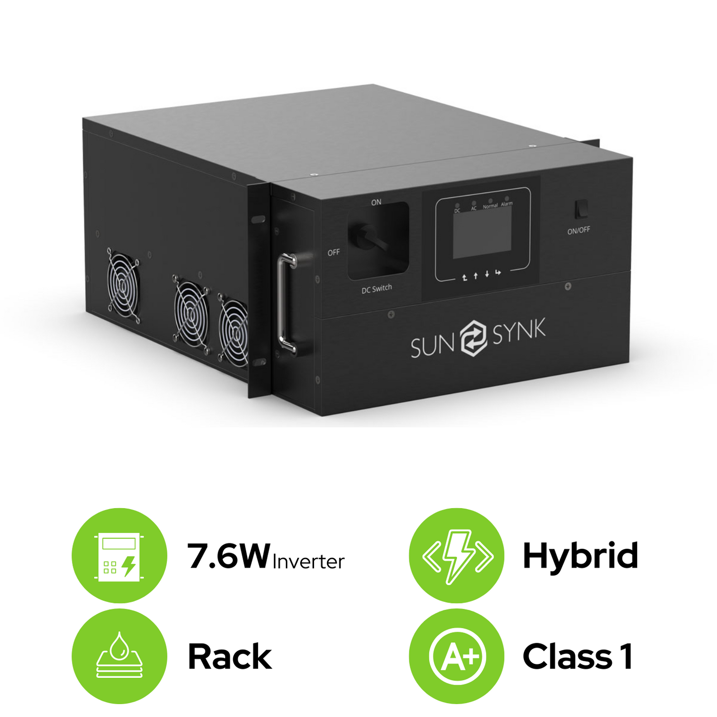 Sunsynk 7.6kW 1P Hybrid Inverter