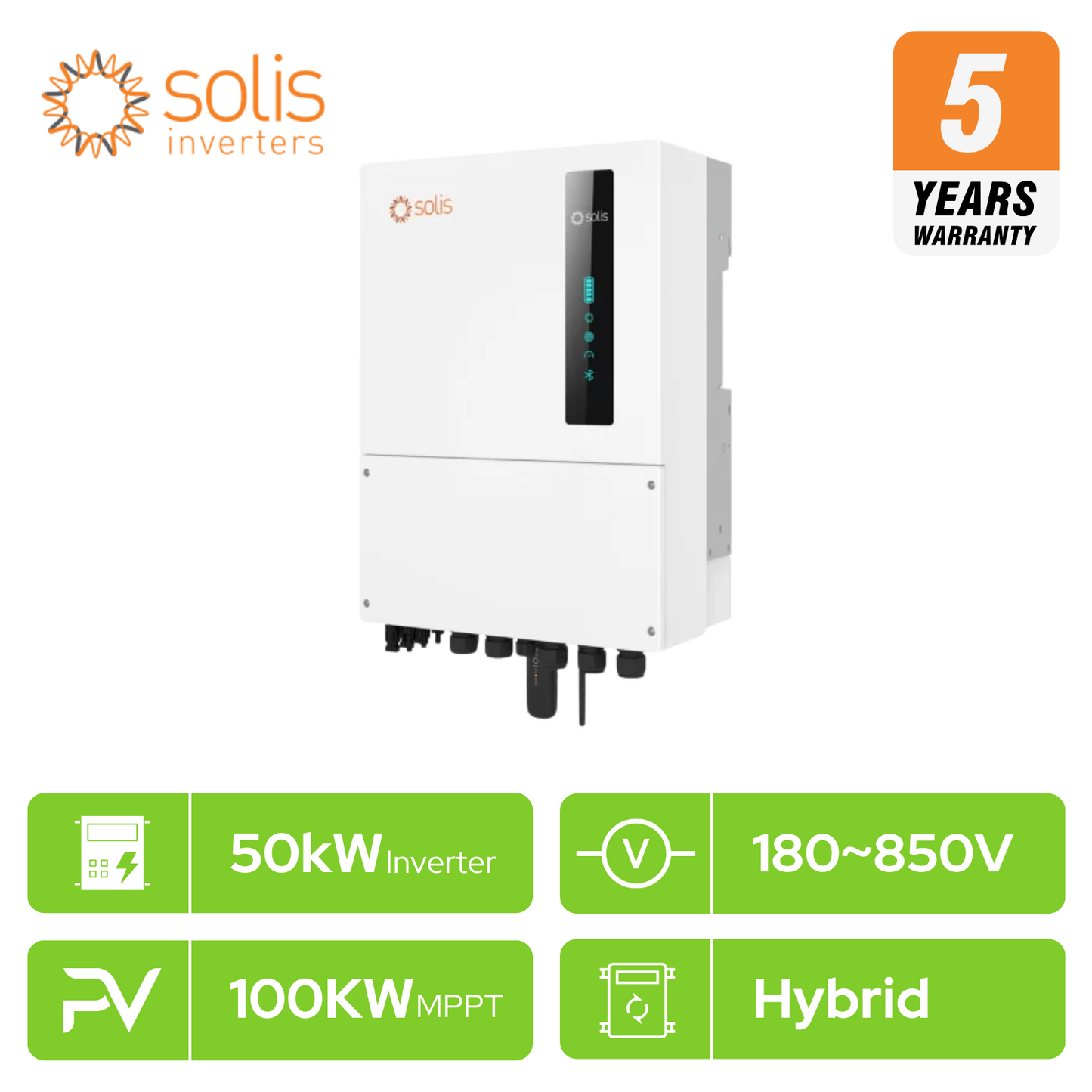 Solis 50kW HV 3P Hybrid Inverter