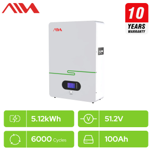 SNP5.12KWH SUNNEW 5.12kWh LiFePO₄ Battery